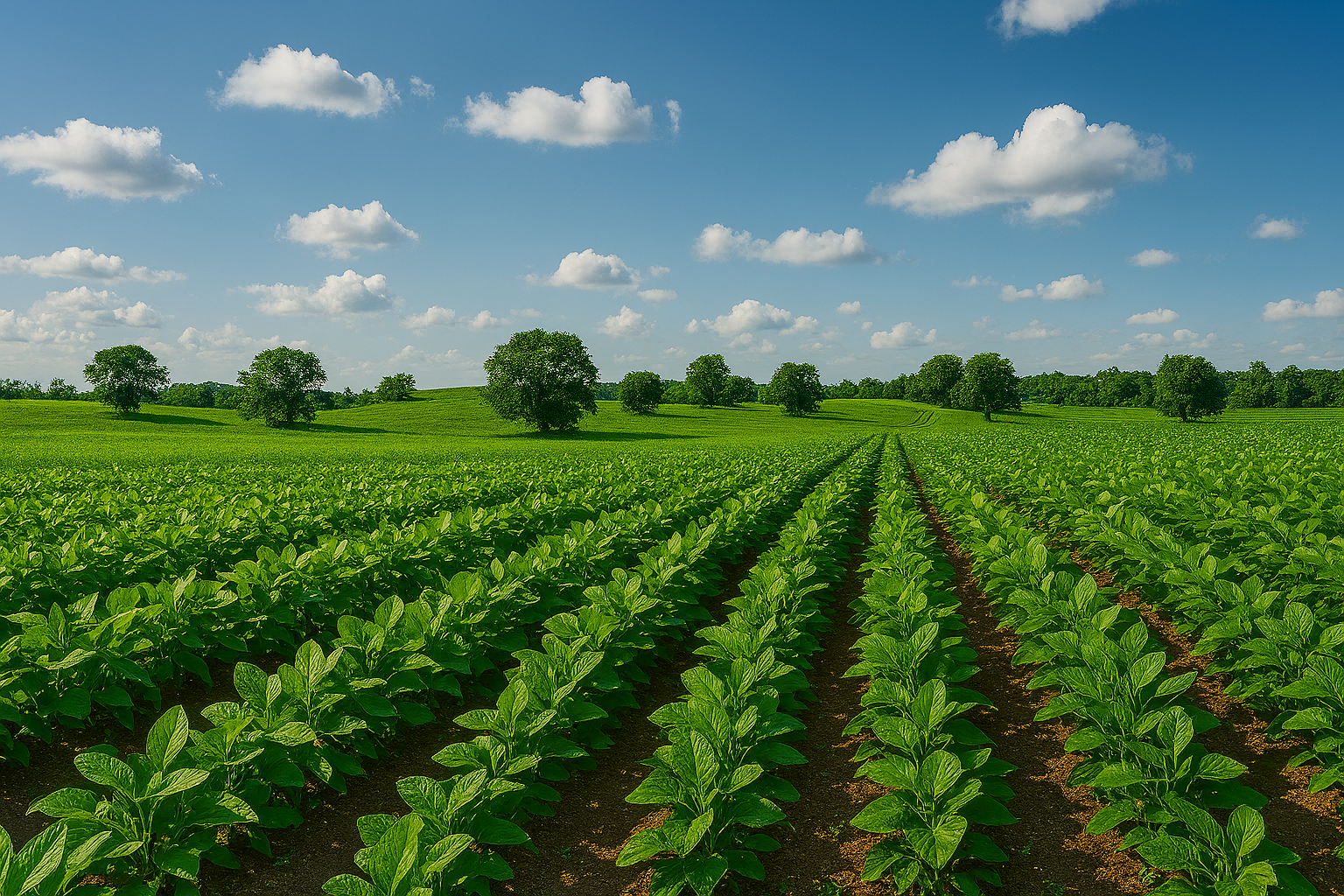 Farm landscape
